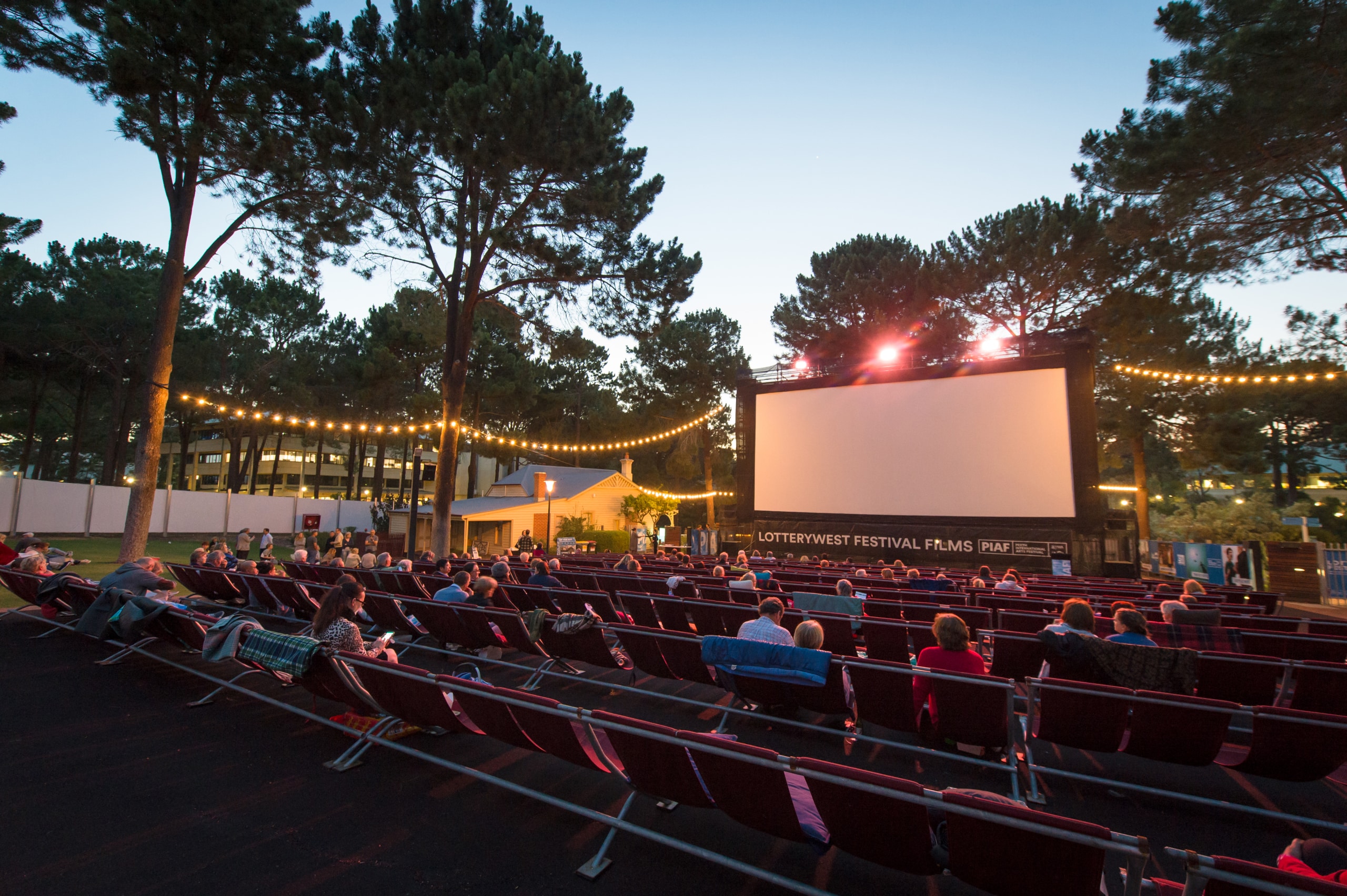 ecu edith cowan university outdoor cinema