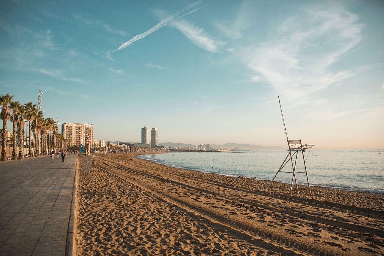 barcelona beach