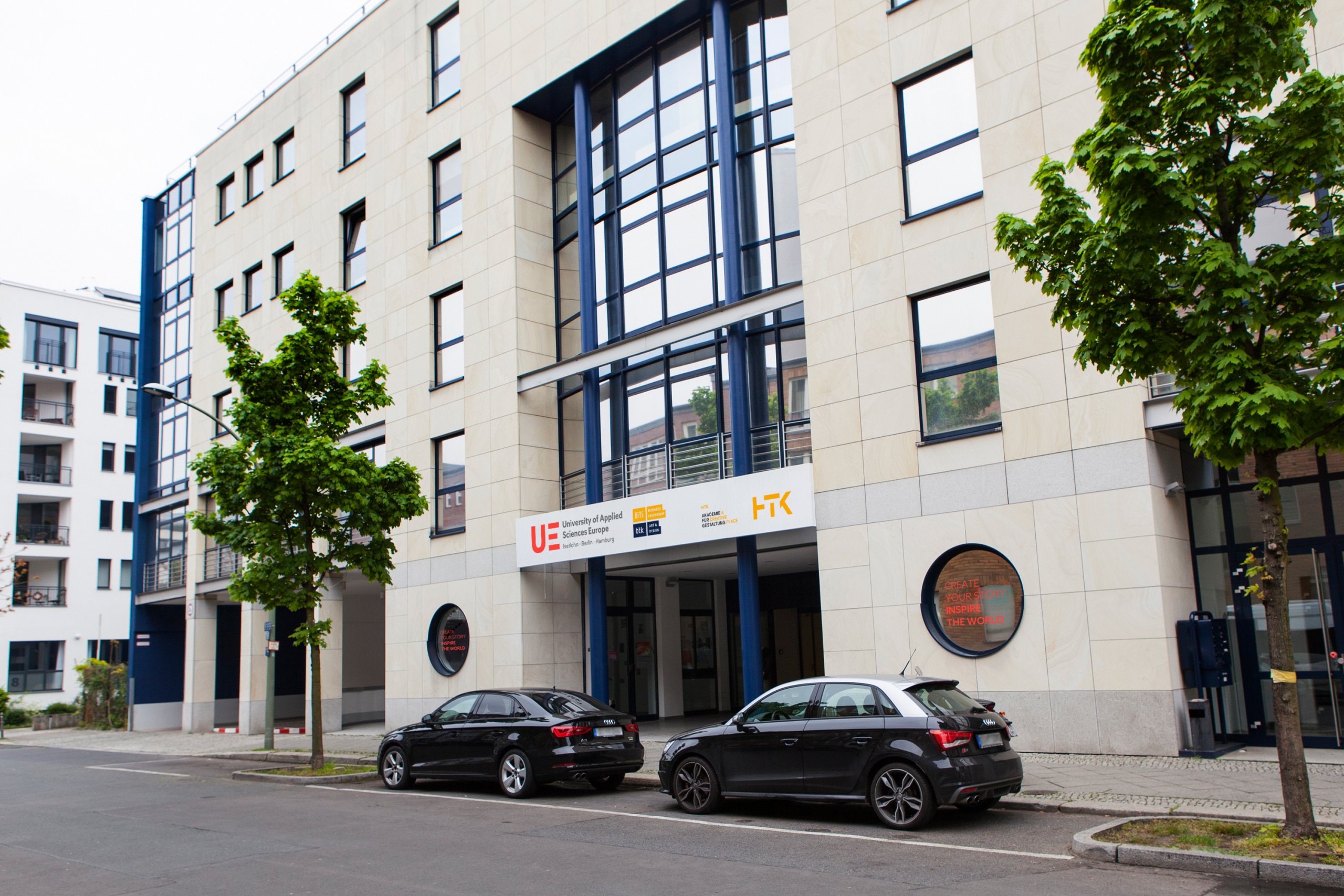 University of Europe for Applied Sciences UE Berlin campus exterior