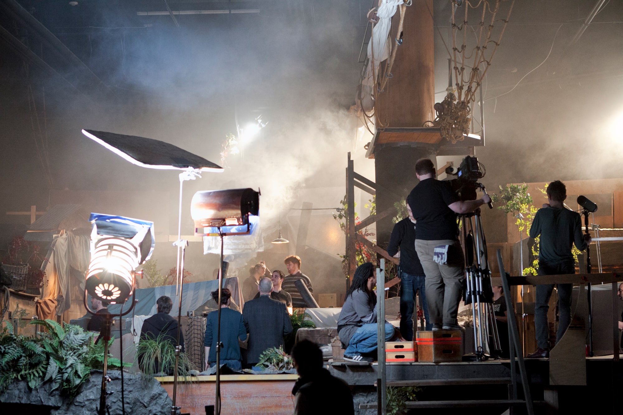 vancouver film school film set
