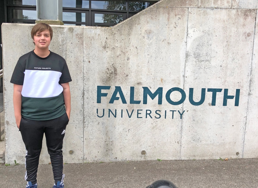 falmouth university student