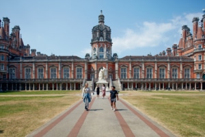 royal holloway university founders building
